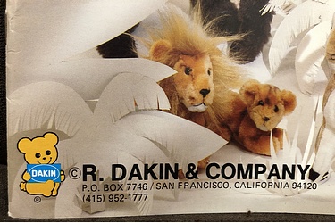 Toy Catalogs - Dakin Collection
