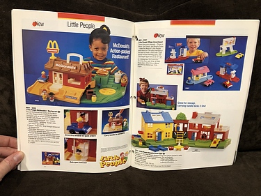 Toy Catalogs: 1990 Fisher-Price Toy Fair Catalog