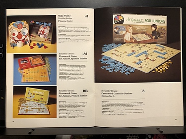 Toy Catalogs: 1984 Selchow & Righter Toy Catalog