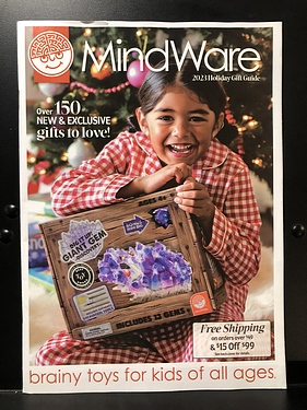Hobby Catalogs: Mindware, 2023 Holiday Catalog