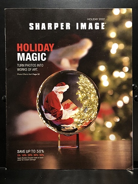 Hobby Catalogs: Sharper Image, 2022 Holiday Catalog