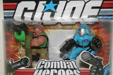 Combat Heroes - Roadblock and Cobra Commander
