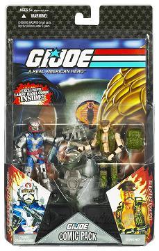 Hasbro - GI Joe Comic 2-Packs Wave 7, Cobra Commander vs. Gung Ho