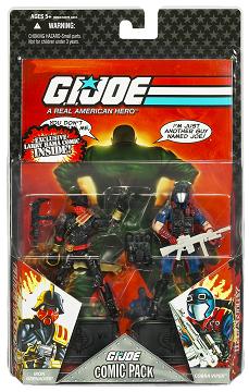 Hasbro - GI Joe Comic 2-Packs Wave 7, Iron Grenadier and Cobra Viper