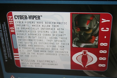 G.I. Joe: Pursuit of Cobra - Cobra Deviant with Cyber-Viper