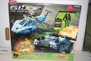 G.I. Joe - The Rise of Cobra: Target Exclusive - R.H.I.N.O. with Rampage
