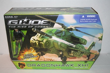 G.I. Joe - Rise of Cobra: Dragonhawk XH1 with Wild Bill