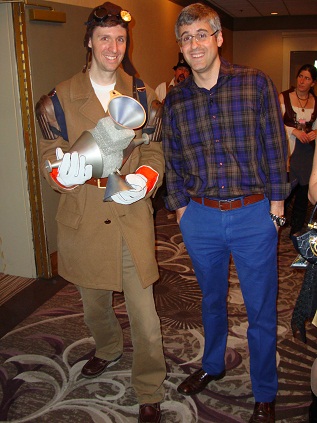 Filmation Ghostbusters Outfit with Mo Rocca