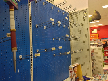 TMNT - Bare Shelves!