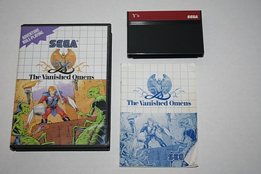 Sega Master System - Y's: The Vanished Omens