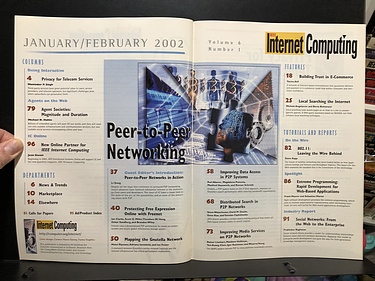 IEEE Internet Computing - January/February, 2002