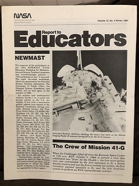 NASA Report to Educators Newsletter Archive
