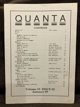Quanta - January, 1997