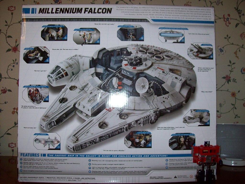 hasbro millennium falcon legacy collection