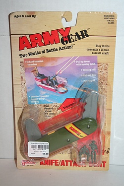 Army Gear - Knife / Attack Boat