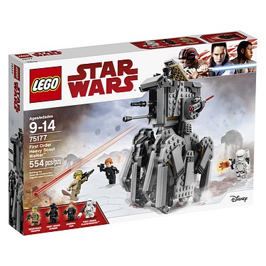 Lego - Star Wars: The Last Jedi (2017): (75177) First Order Heavy Scout Walker