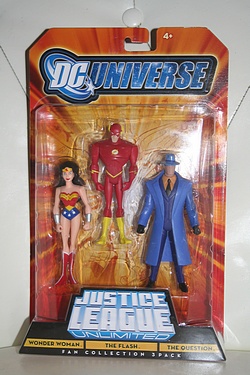 Justice League Unlimited - Wonder Woman, The Flash and The Question