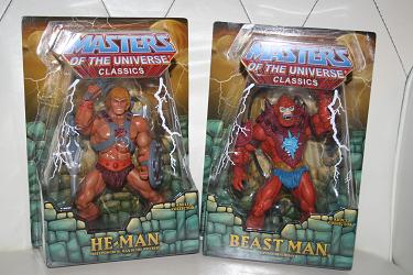 Mattel - Masters of the Universe Classics He-Man and Beast Man