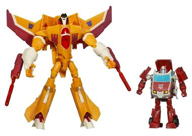 Transformers Animated - Target Exclusive Sunstorm and Ratchet Set