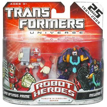 Transformers Robot Heroes - Super Optimus Prime vs. Megatron