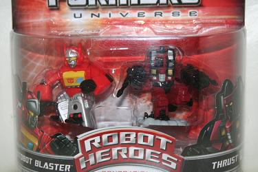 Transformers Universe Robot Heroes - Blaster vs. Thrust