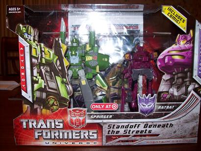 Transformers Universe - Target Exclusive Standoff Beneath the Streets