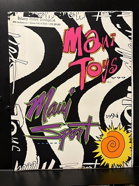 Maui Toys 1994 Catalog Maui Toys 1994 Catalog