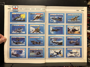 Hobby Catalogs: ESCI-ERTL Super Kits, 1988 Hobby Catalog