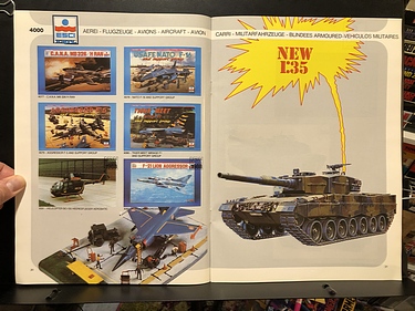 Hobby Catalogs: ESCI-ERTL Super Kits, 1988 Hobby Catalog