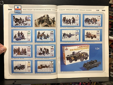 Hobby Catalogs: ESCI-ERTL Super Kits, 1988 Hobby Catalog