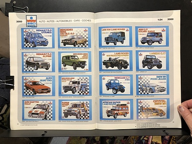 Hobby Catalogs: ESCI-ERTL Super Kits, 1988 Hobby Catalog