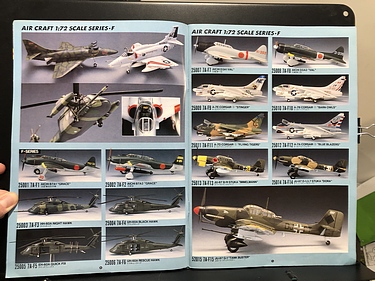 Hobby Catalogs: Fujimi (Japan), 1989 Hobby Catalog