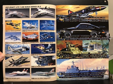 Hobby Catalogs: Fujimi (Japan), 1989 Hobby Catalog