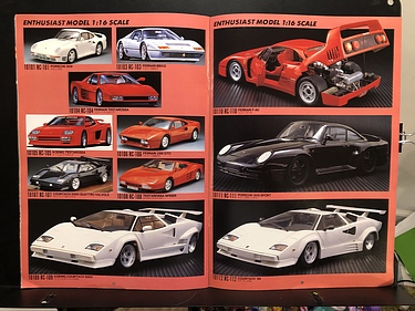 Hobby Catalogs: Fujimi (Japan), 1989 Hobby Catalog