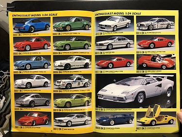 Hobby Catalogs: Fujimi (Japan), 1989 Hobby Catalog