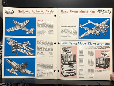 Hobby Catalogs: Guillow's, 1975 Hobby Catalog