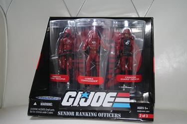 Senior Ranking Officers Set 2 - Toys R Us Exclusive 3-pack