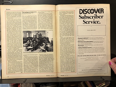 Discover Magazine - June, 1981