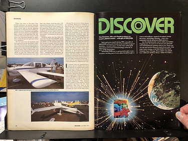 Discover Magazine - October, 1981