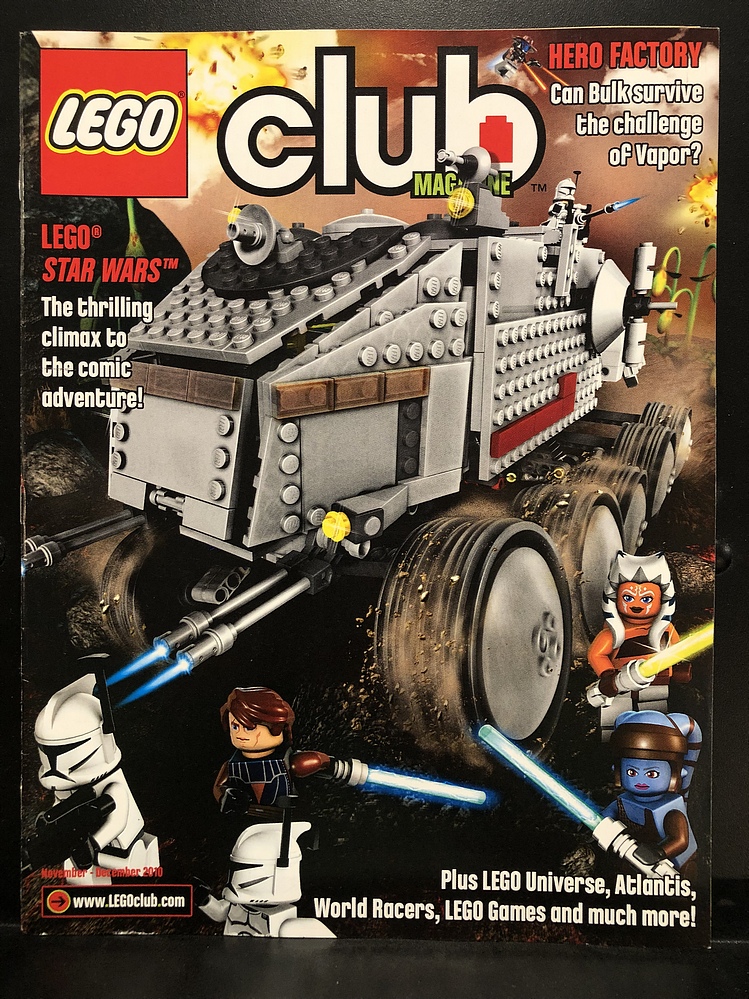LEGO Magazine - November/December, 2010 -
