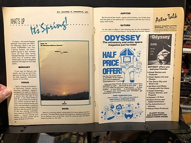 Odyssey Magazine - April, 1988