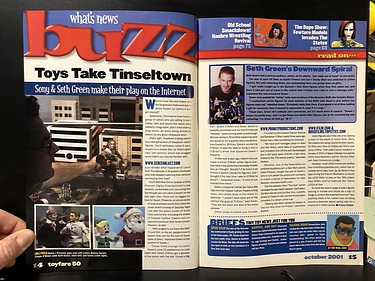 ToyFare - October, 2001