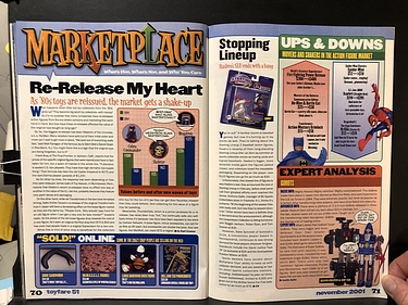 ToyFare - November, 2001