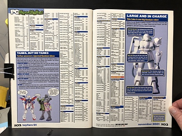 ToyFare - November, 2001