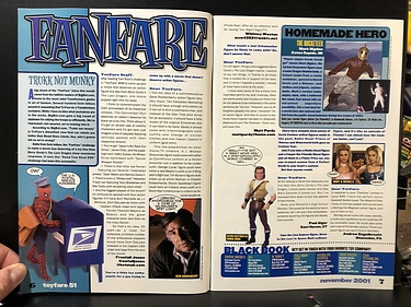 ToyFare - November, 2001