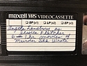 Chicago - Tape 027 - #0784 - Murder, She Wrote - 6 episodes!